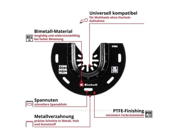 Einhell 708048 BiM buet sagblad 88 mm (708048) 1 stk