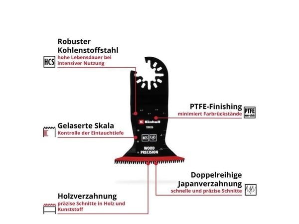 Einhell 708036 HCS japansk stikksagblad 65 mm (708036) 1 stk