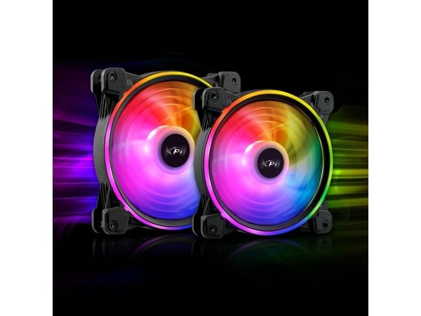 ADATA XPG vifte Hurricane 120 mm ARGB PWM, svart