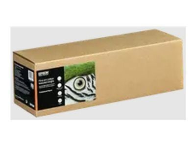 Epson Fine Art Bright II - Bomull - strukturert matt - 515 mikroner - naturlig hvitt - Rull (43,2 cm x 15 m) - 300 g/m² - 1 rull(er) boks - klutepapir