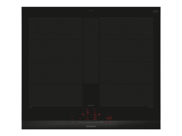Siemens extraKlasse iQ700 EX675HYC1M - Induksjonskomfyrtopp - 4 plater - Nisje - bredde: 56 cm - dybde: 49 cm - stålramme - svart