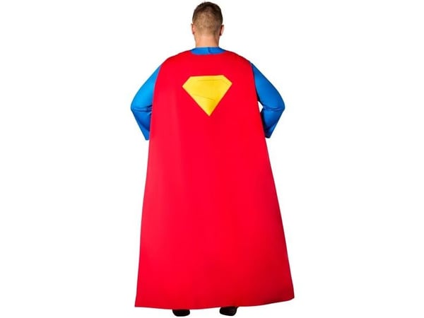 Superman-kostym för vuxna