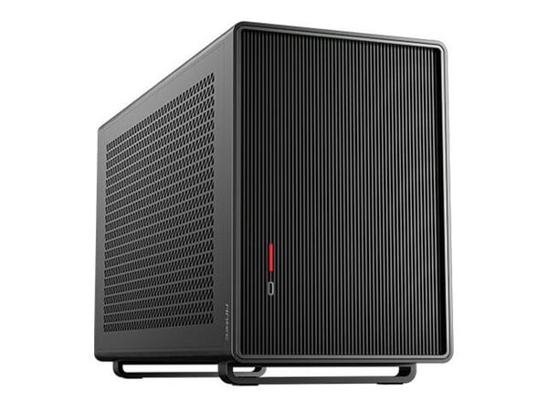Antec Performance 1M - Mini-ITX-torn spel - ITX - ingen strömförsörjning (SFX / SFX-L) - svart - USB