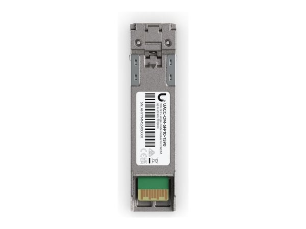 Ubiquiti UniFi - SFP+ transceivermodul - 10GbE - 10GBase-CWDM - LC/UPC-enkeltmodus - opp til 20 km - 1590 nm