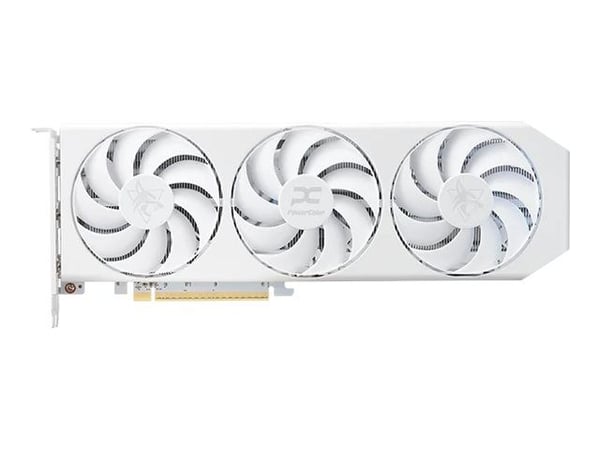 PowerColor Hellhound Radeon RX 9060 XT Spectral White, Radeon RX 9060 XT, 16 GB, GDDR6, 128 bit, 7680 x 4320 piksler, PCI Express x16 5.0