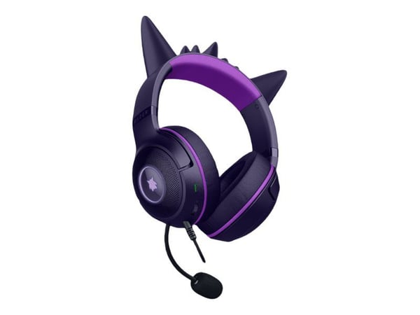 Razer Kraken Kitty V2 - Gengar Edition - hodesett - 7,1-kanals - full størrelse - kablet - USB-A - lydisolerende