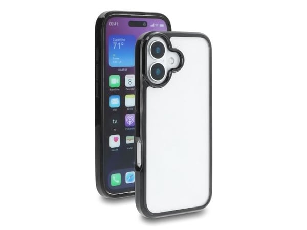 DeLOCK 81617, Suojus, Apple, iPhone 17, 16 cm (6.3"), musta, Läpinäkyvä