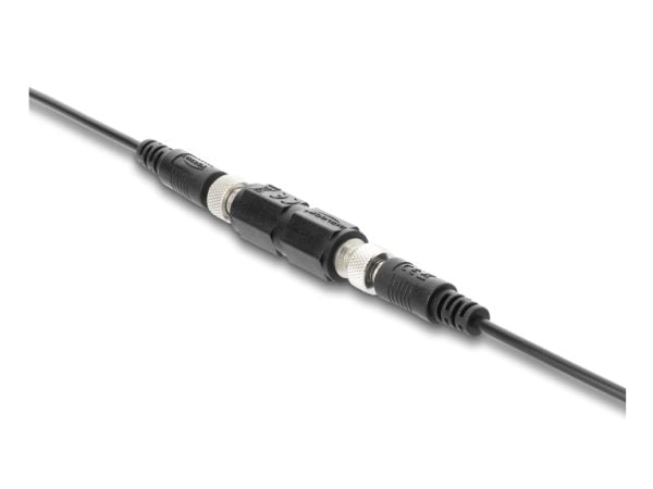 Delock - Strømadapter - 5,5 x 2,5 mm DC-jakk (hann) til 5,5 x 2,1 mm DC-jakk (hunn) gjenget - rett - svart
