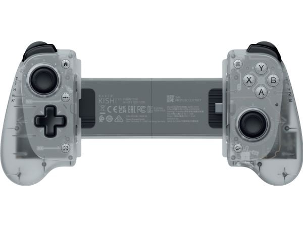 Razer Kishi V3 - Phantom White Ed., Pad-ohjain, Android, iOS, D-pad, Valikkopainike, Asetukset-painike, Analoginen, Langallinen, USB