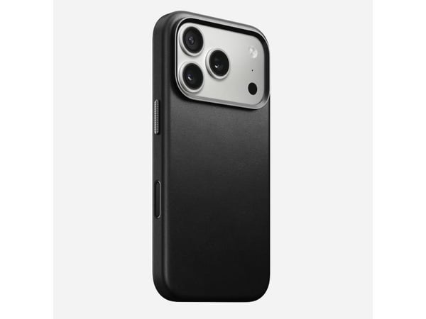 Nomad Traditional Leather Case, Suojus, Apple, iPhone 17 Pro, 16 cm (6.3"), musta
