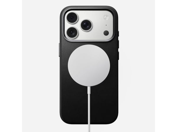Nomad Traditional Leather Case, Suojus, Apple, iPhone 17 Pro, 16 cm (6.3"), musta