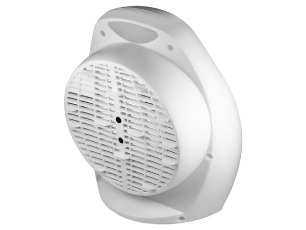 Savio AD-02 W, Viftedrevet elektrisk romvarmer, 1,5 m, Hvit, Hvit, 220 - 240 V, 50 Hz