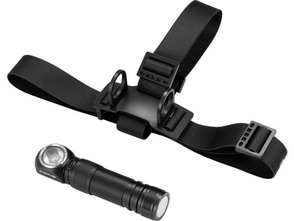 Sandberg 421-36, Taskulamppu otsanauhalla, musta, Alumiini, IP66, LED, 25 lm