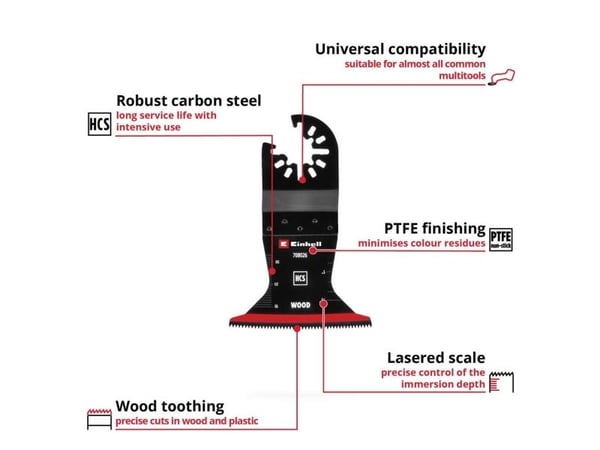 Einhell sågblad för trä HCS 65 mm
