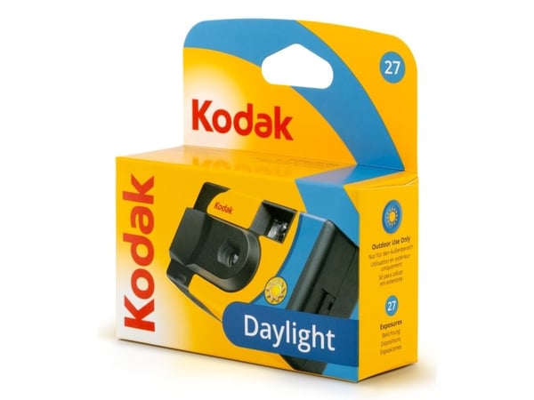 Kodak Daylight, Kompaktkamera, 35 mm, Svart, Gult