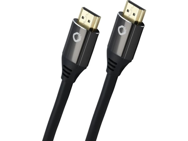 OEHLBACH Black Magic MKII, 5 m, HDMI Typ A (standard), HDMI Typ A (standard), 3D kompatibilitet, 48 Gbit/s, Svart