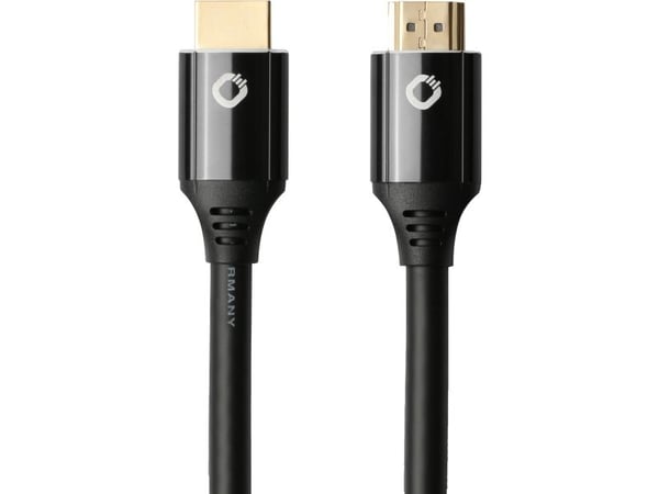 OEHLBACH Black Magic MKII, 5 m, HDMI Type A (Standard), HDMI Type A (Standard), 3D, 48 Gbit/s, Svart
