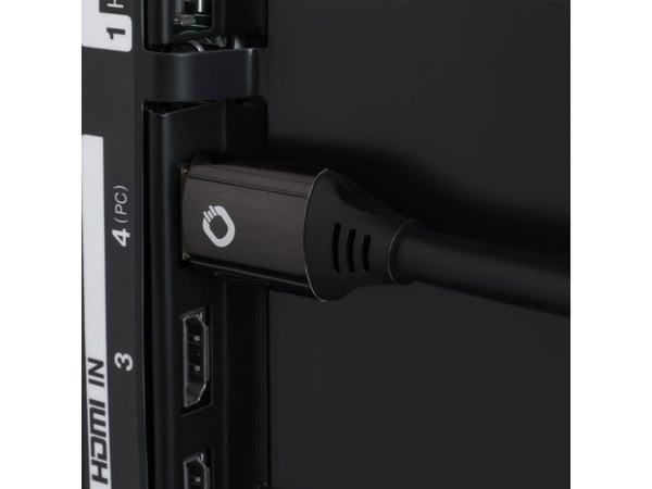OEHLBACH Black Magic MKII, 5 m, HDMI Type A (Standard), HDMI Type A (Standard), 3D, 48 Gbit/s, Svart