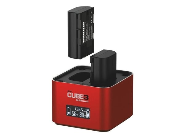Hähnel ProCube 3 kaksoislaturi Canon