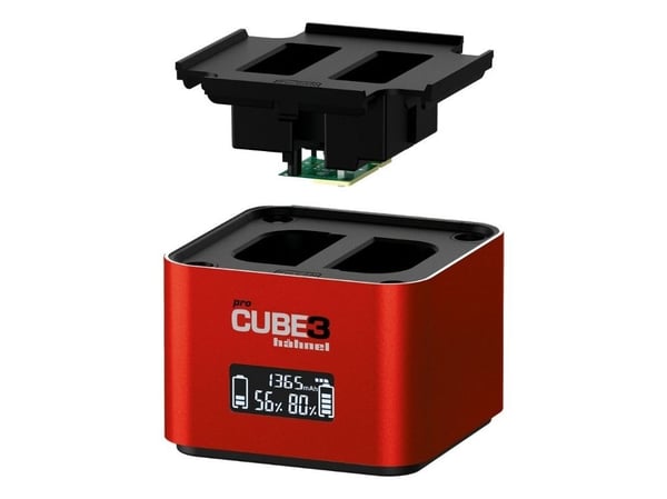 Hähnel ProCube 3 kaksoislaturi Canon