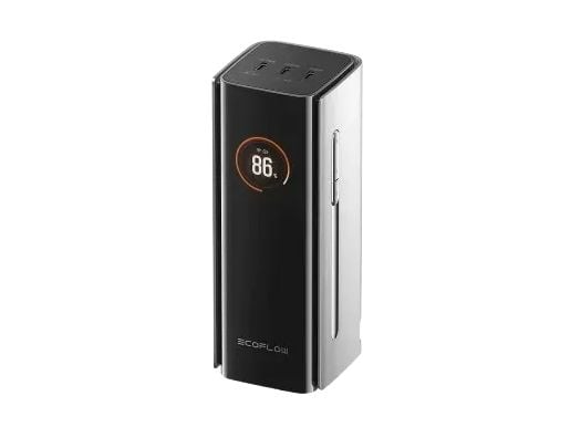 EcoFlow RAPID Pro (20000 mAh, 230 W) – Innebygd USB-C-kabel – Powerbank