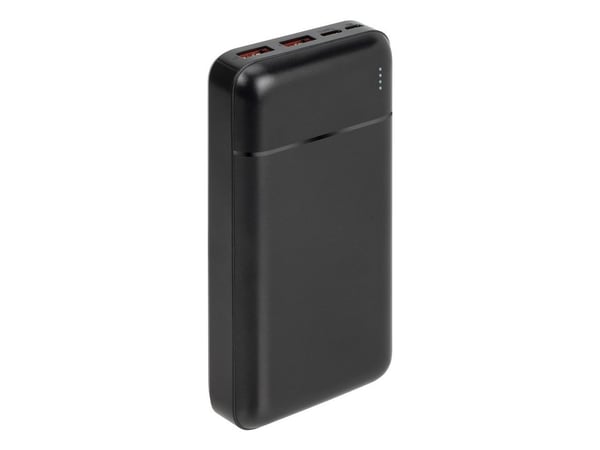 POWER BANK USB 20000MAH/VA2102 Juodas RIVACASE