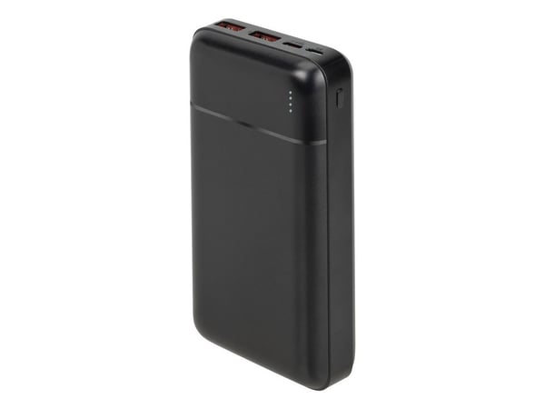 POWER BANK USB 20000MAH/VA2102 Juodas RIVACASE