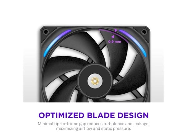 Nzxt Performance Fan F280X (musta, 280 mm)
