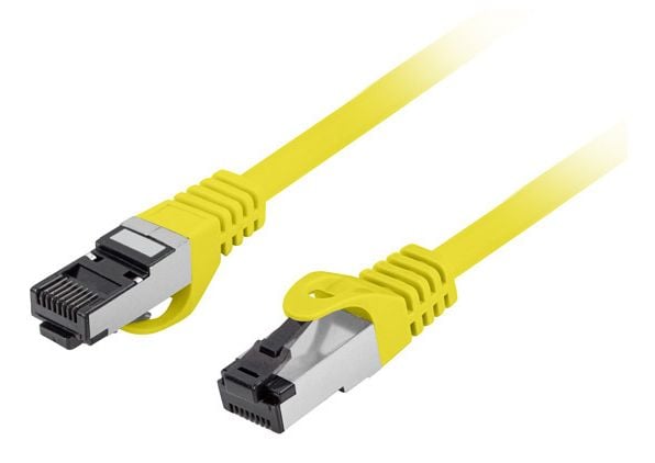 Lanberg Patchcord Lanberg S/FTP cat.8.1 1,5m LSZH CU fluke läpäissyt żółty