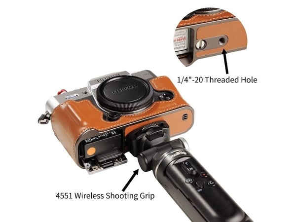 SmallRig 5670, Fujifilm, X-T30 III/ X-T30 II / X-T30, Skulderrem, Brun