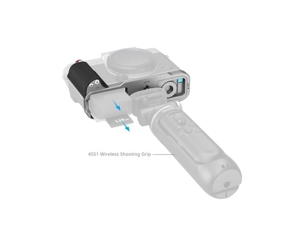 SmallRig 5664, 120,7 mm, 49,1 mm, 59,6 mm, 50 g, 136 mm, 102,5 mm