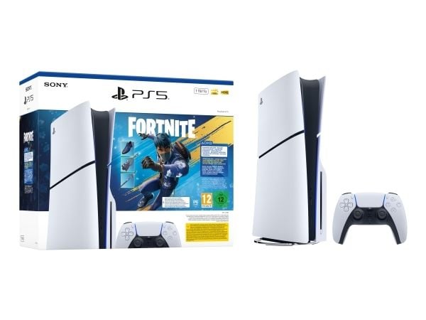 Sony PlayStation 5 - Fortnite Flowering Chaos Bundle, PlayStation 5, Svart, Vit, 16384 MB, GDDR6, 448 GB/s, AMD