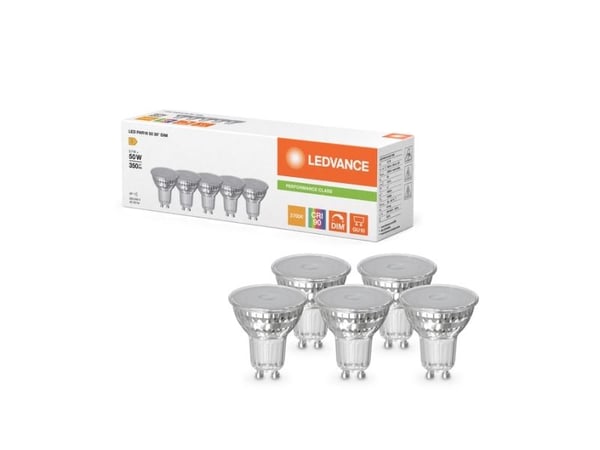 Osram LED PAR16 DIM P, 3,7 W, 50 W, GU10, 350 lm, 15000 timer, Varm hvit