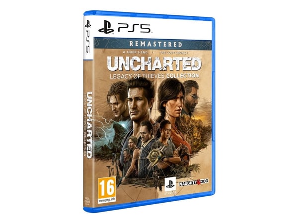 Sony UNCHARTED: Legacy of Thieves Collection, PlayStation 5, T (Teen), Fysisk medium