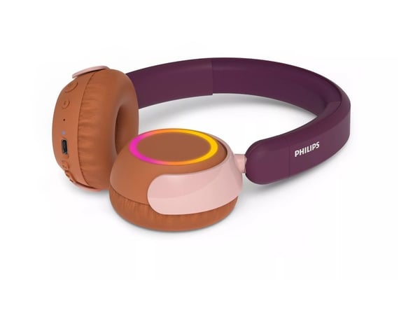 Philips TAK4200MP/00, Langaton, 20 - 20000 Hz, puhelu/musiikki, 129 g, kuulokkeet, oranssi, violetti, vaaleanpunainen, ruusu