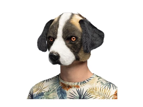 Sankt Bernard hundemaske