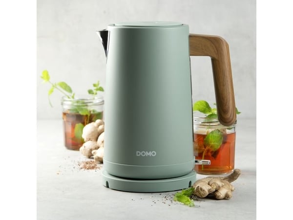 Domo DO9282WK, 1,7 l, 2200 W, Salvie, Vannivåindikator, Trådløs, Filtrering