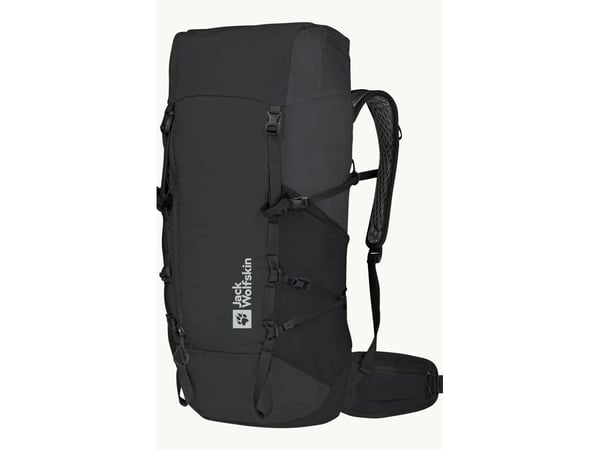 Jack Wolfskin Prelight Shape 25, Patikointi, Musta, Unisex, Polyamidi, Polyesteri, Nesteytysjärjestelmälokero, Vetoketju