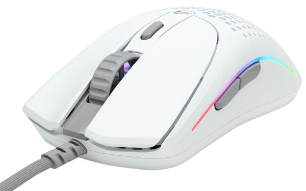 Glorious Gaming Model O Wired 2, Høyre hendt, Optisk, USB Type-A, 26000 DPI, 1 ms, Hvit
