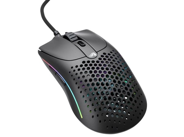 Glorious Gaming Model O Wired 2, Høyre hendt, Optisk, USB Type-A, 26000 DPI, 1 ms, Sort