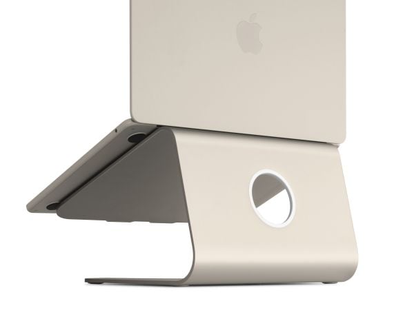 Rain Design MSTAND LAPTOP STAND STARLIGHT, PC-stativ, Gull, Aluminium, 30,5 cm (12"), 38,1 cm (15"), 38,1 cm (15")
