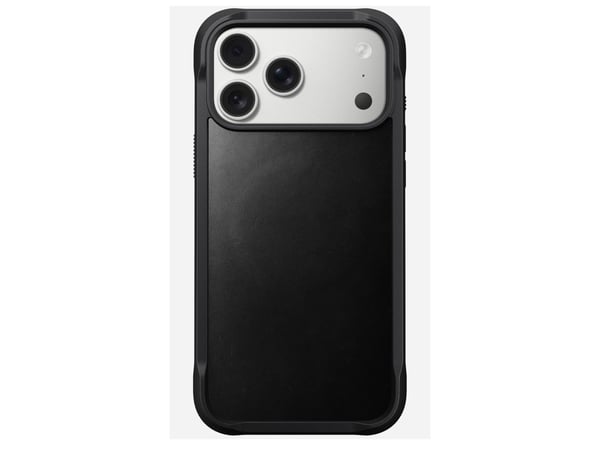 Nomad Rugged Leather Case, Mobilskal, Apple, iPhone 17 Pro Max, 17,5 cm (6.9"), Svart