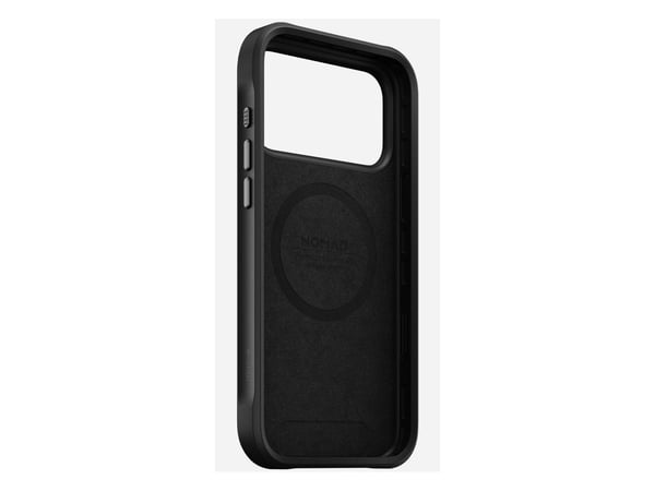 Nomad Rugged Leather Case, Mobilskal, Apple, iPhone 17 Pro Max, 17,5 cm (6.9"), Svart