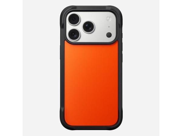 Nomad Rugged Case, Suojus, Apple, iPhone 17 Pro, 16 cm (6.3"), Oranssi