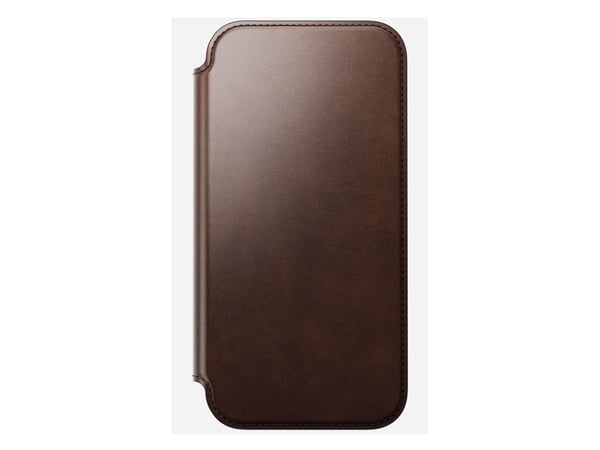 Nomad Modern Leather Folio, Folio, Apple, iPhone 17 Pro Max, 16 cm (6.3"), Brun