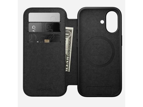 Nomad NM014209858, Folio, Apple, iPhone 17, 16 cm (6.3"), Brun