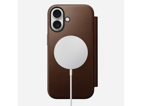 Nomad NM014209858, Folio, Apple, iPhone 17, 16 cm (6.3"), Brun