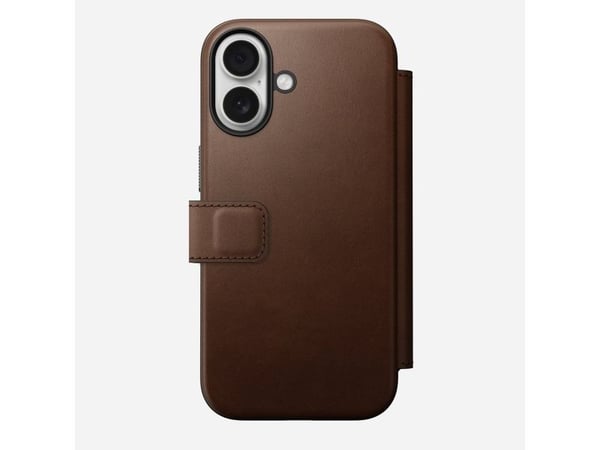 Nomad NM014209858, Folio, Apple, iPhone 17, 16 cm (6.3"), Brun