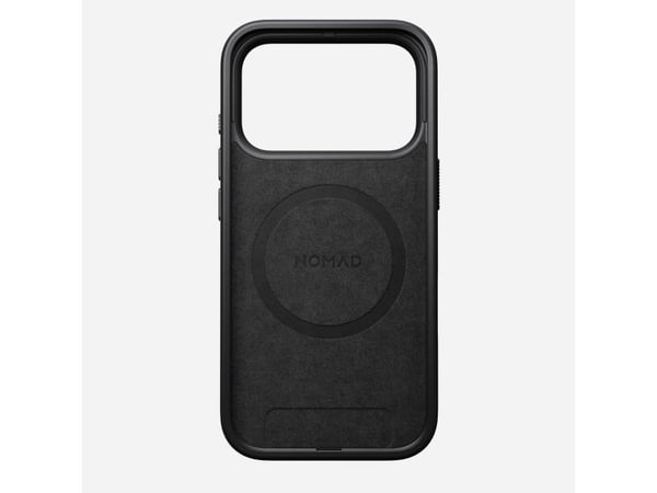 NOMAD Modern Leather Case - lærveske for iPhone 17 Pro kompatibel med MagSafe (engelsk tan-c)