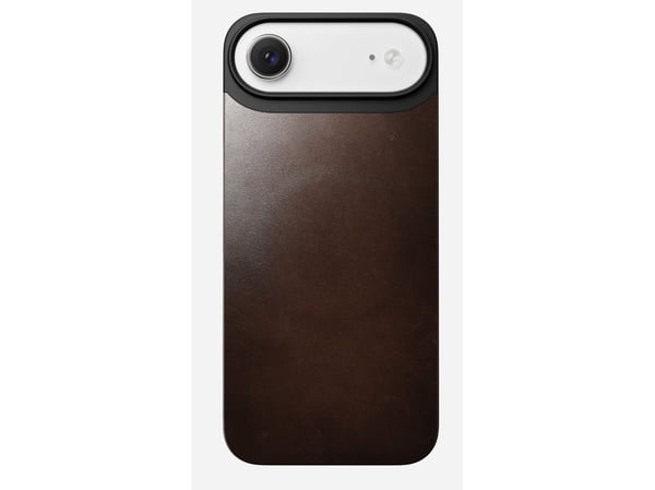 Nomad Mag Leather Back, Cover, Apple, iPhone Air, 16.5 cm (6.5"), Brown